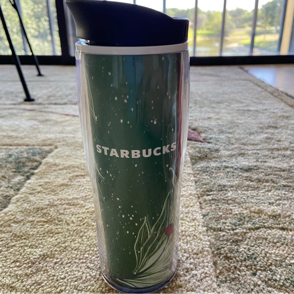 Starbucks Holiday Insulated Green Travel Tumbler